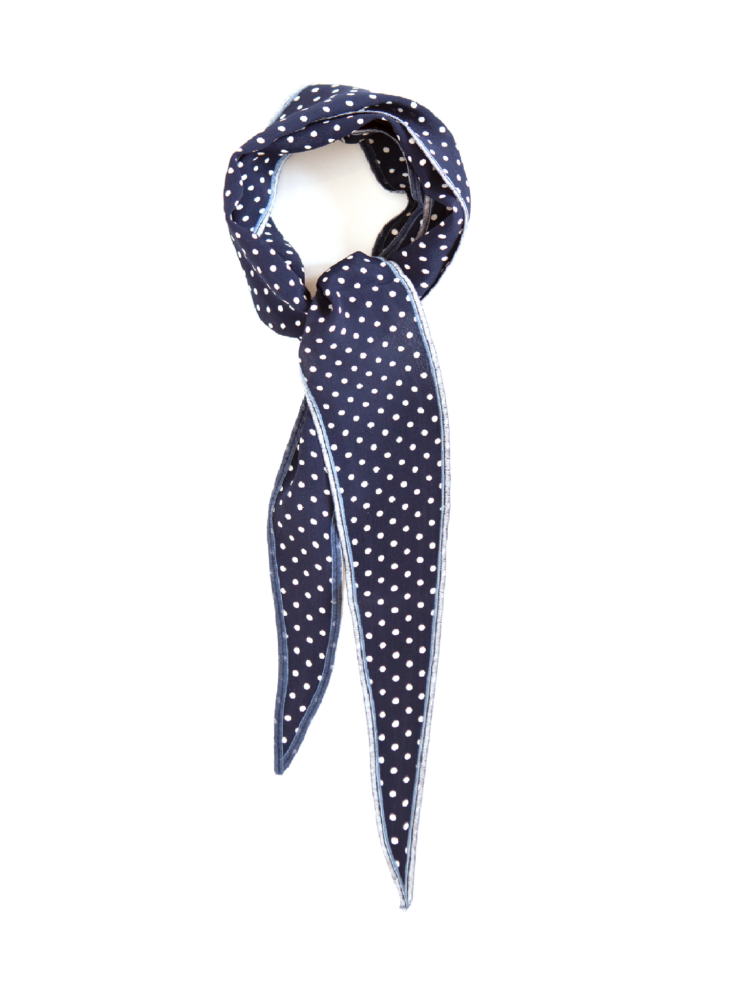 The Jackie - Navy/White Dot - The Little Project 