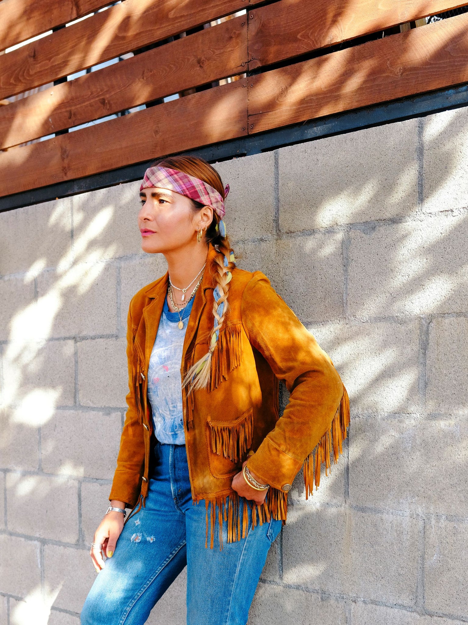 The Billy - Tea Rose Plaid - The Little Project 