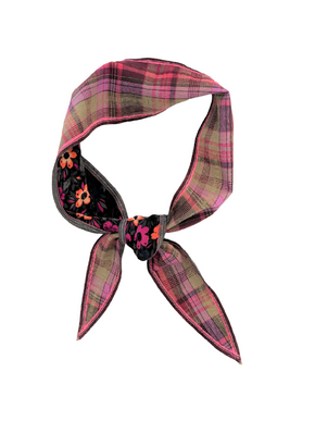 The Dandy - Tea Rose Plaid + Des Fleur - The Little Project 