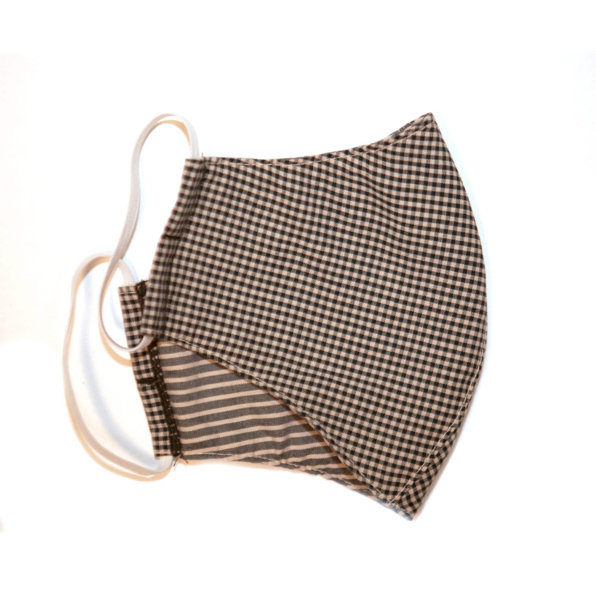 The Mask - Forest Gingham/Stripe - The Little Project 