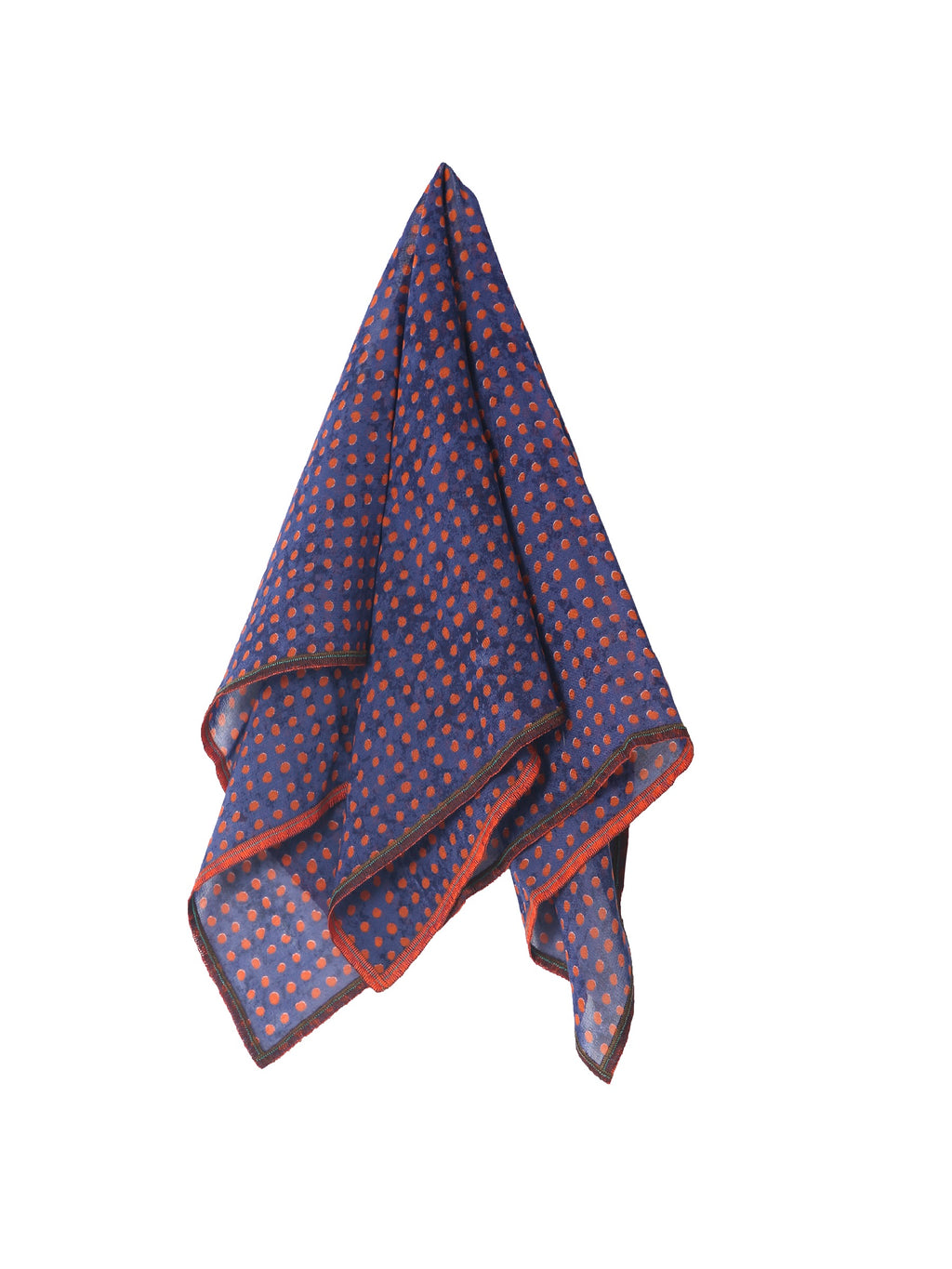 The Billy - Navy/Coral Dot - The Little Project 