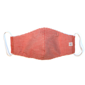 The Mask - Terracotta Gingham/Stripe - The Little Project 